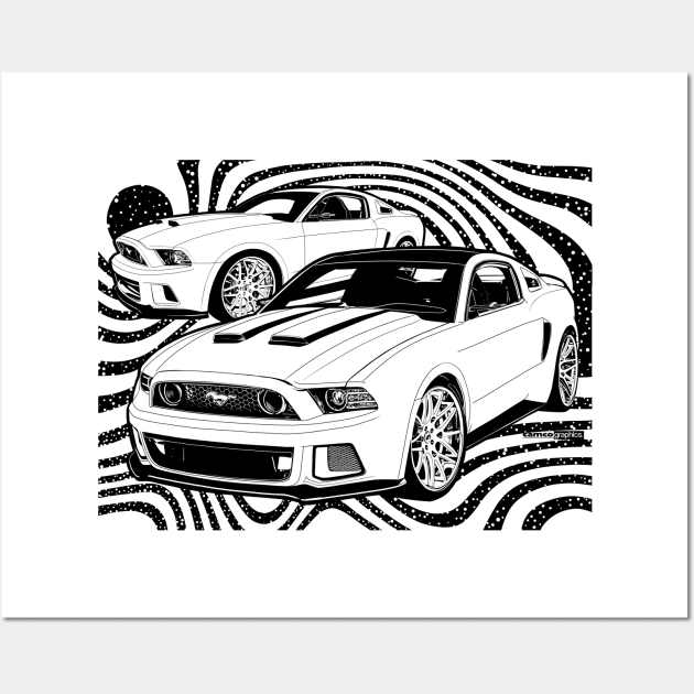 Camco Car Wall Art by CamcoGraphics